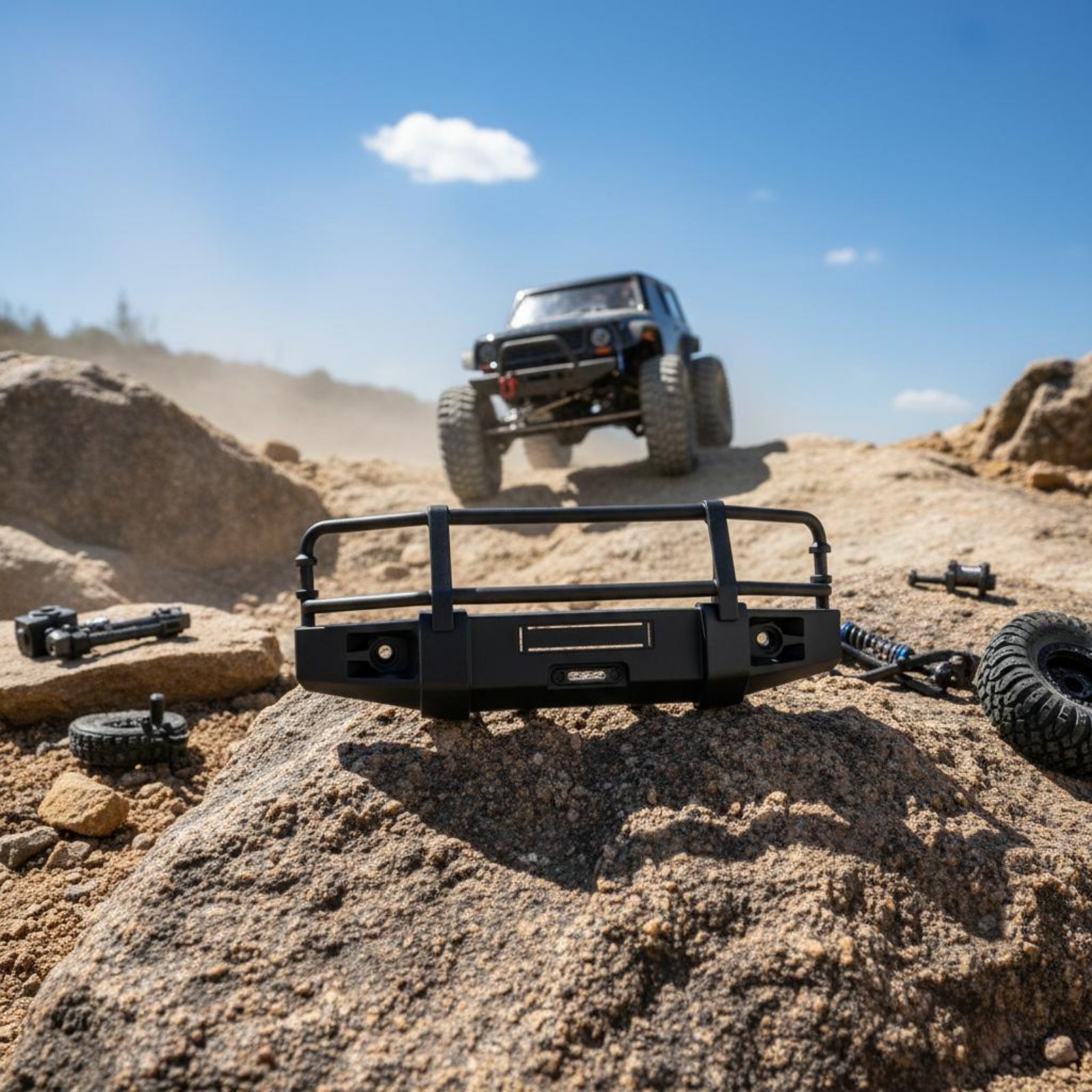 Rc Hobby & Maskinservice I Eskilstuna - RC Paletli Araç Ön Tampon Model