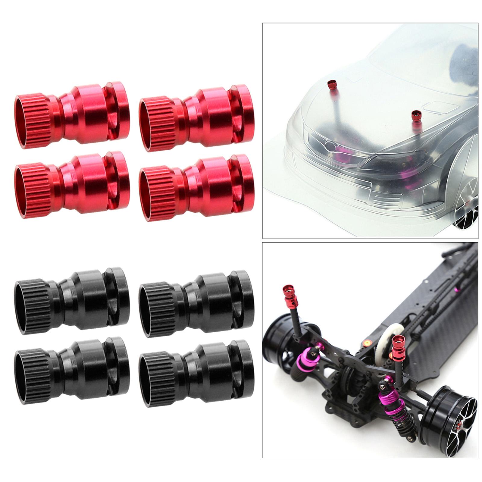 Rc Hobby Location - 4/Set Alüminyum Gövde Kabuk Dağı Sütun