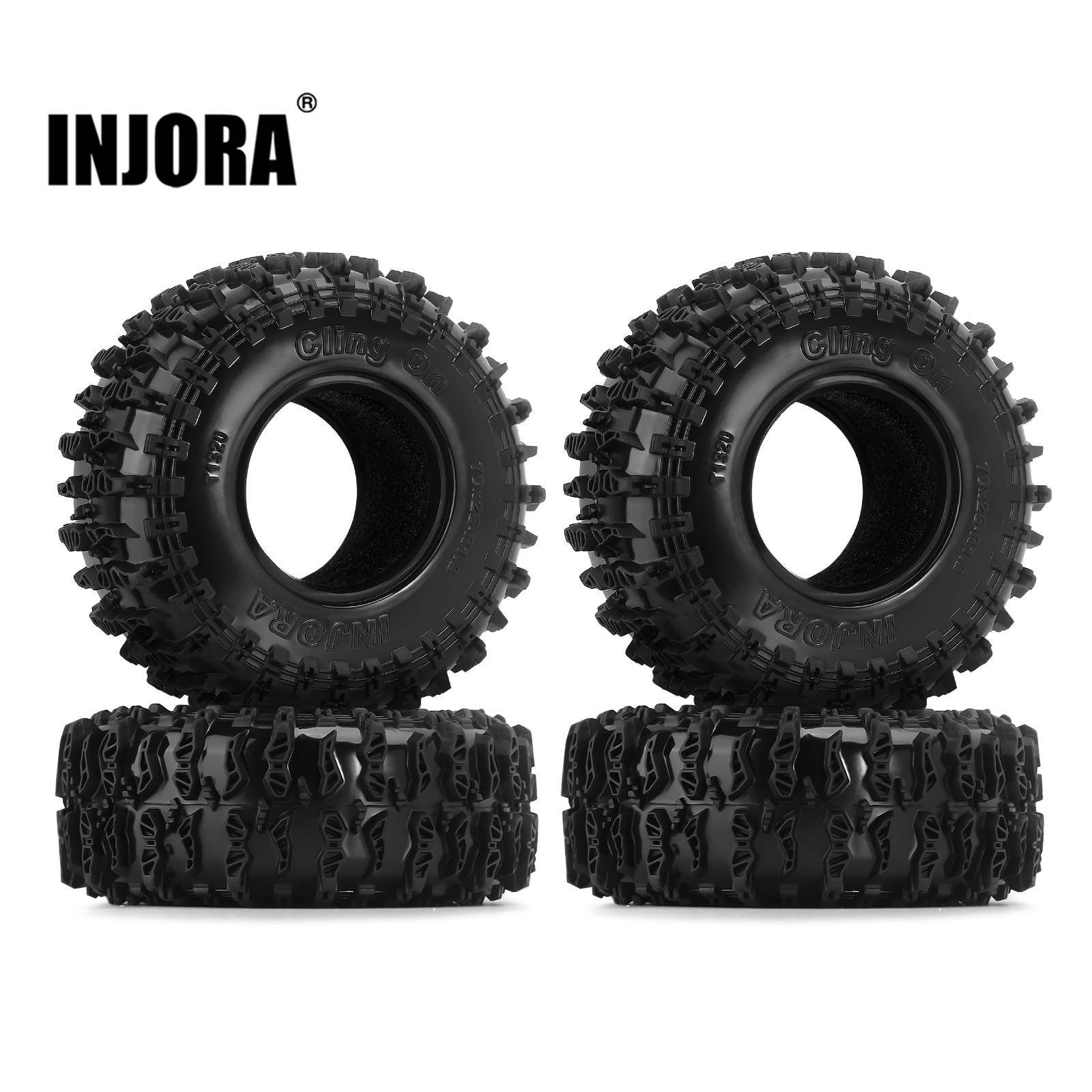 Rc Tire Foam Insert - INJORA 1.3 inç ClingOn Lastikler 70*26mm,