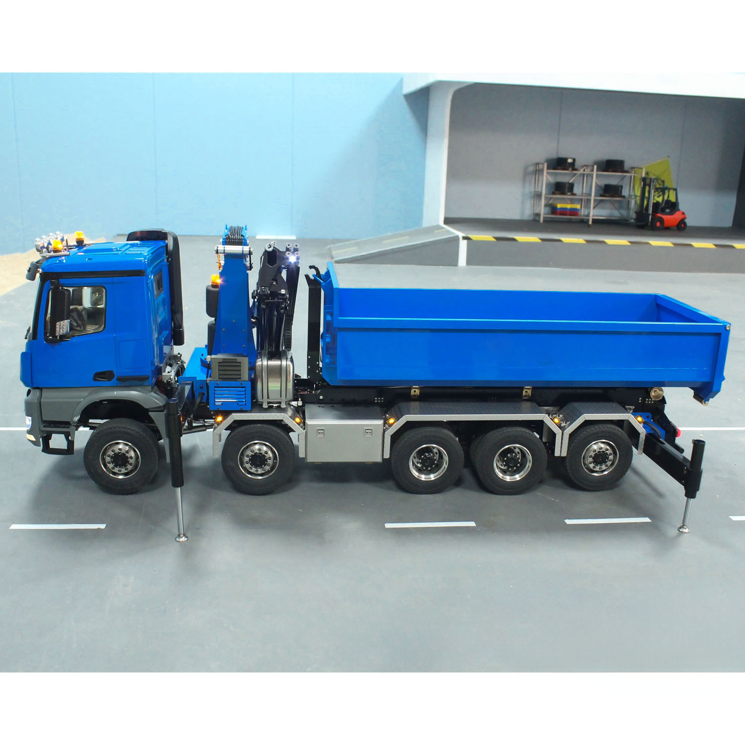 10x10 RC 1/14 Hidrolik Metal V - Rc Hobby Dump Truck incelemesi ve fiyatı