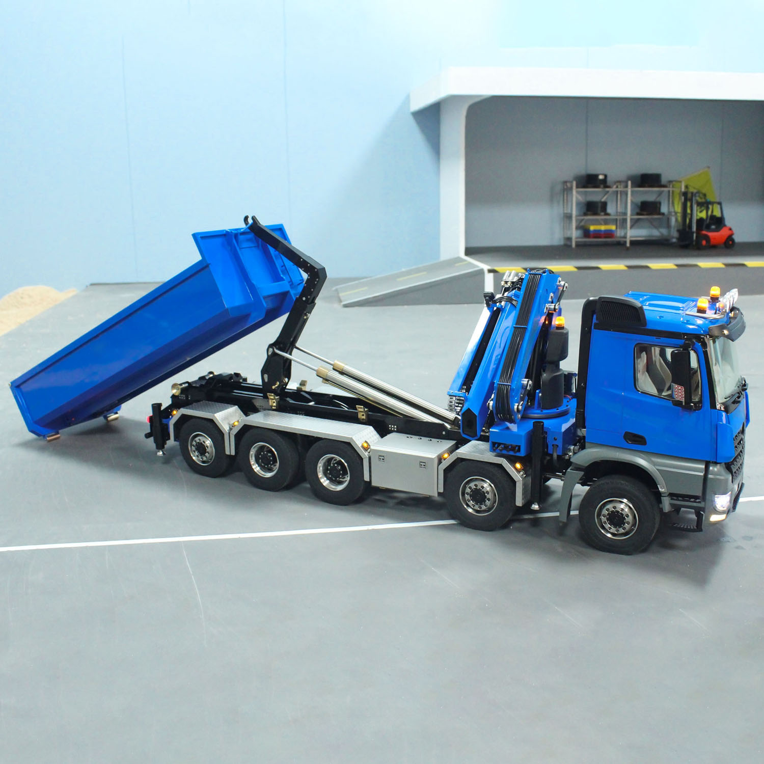 10x10 RC 1/14 Hidrolik Metal V - Rc Hobby Dump Truck incelemesi ve fiyatı