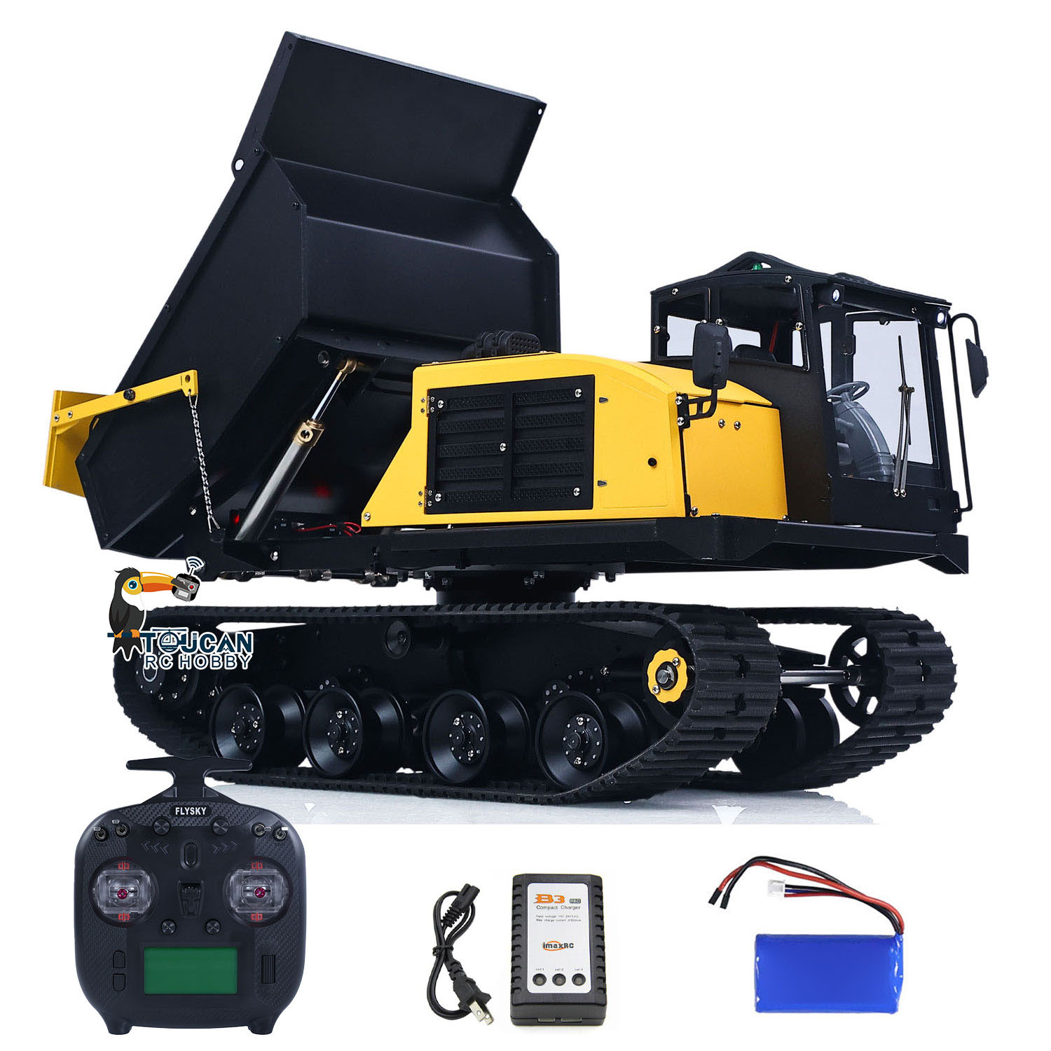 T14R WKLC 1/14 Metal Hidrolik  - Rc Hobby Dump Truck incelemesi ve fiyatı
