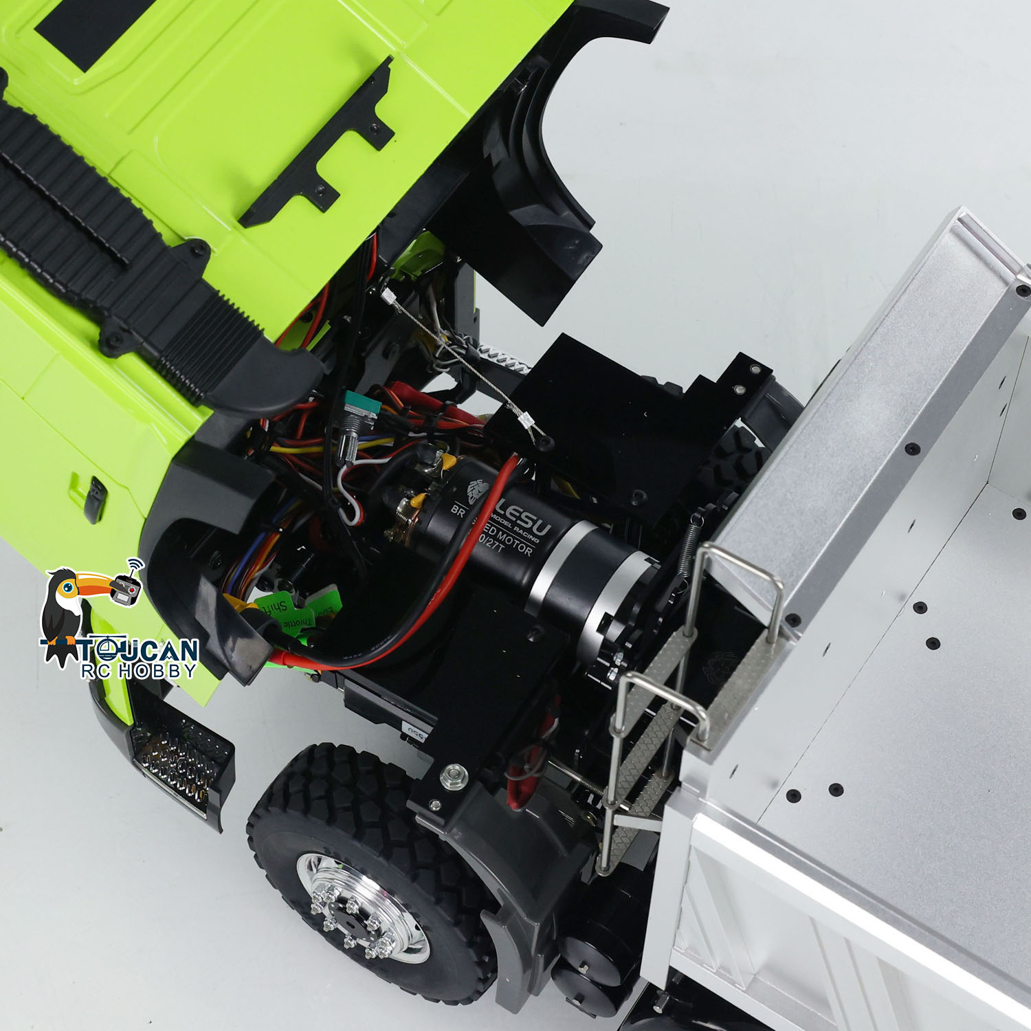 Özelleştirilmiş 8X8 1/14 LESU  - Rc Hobby Dump Truck incelemesi ve fiyatı