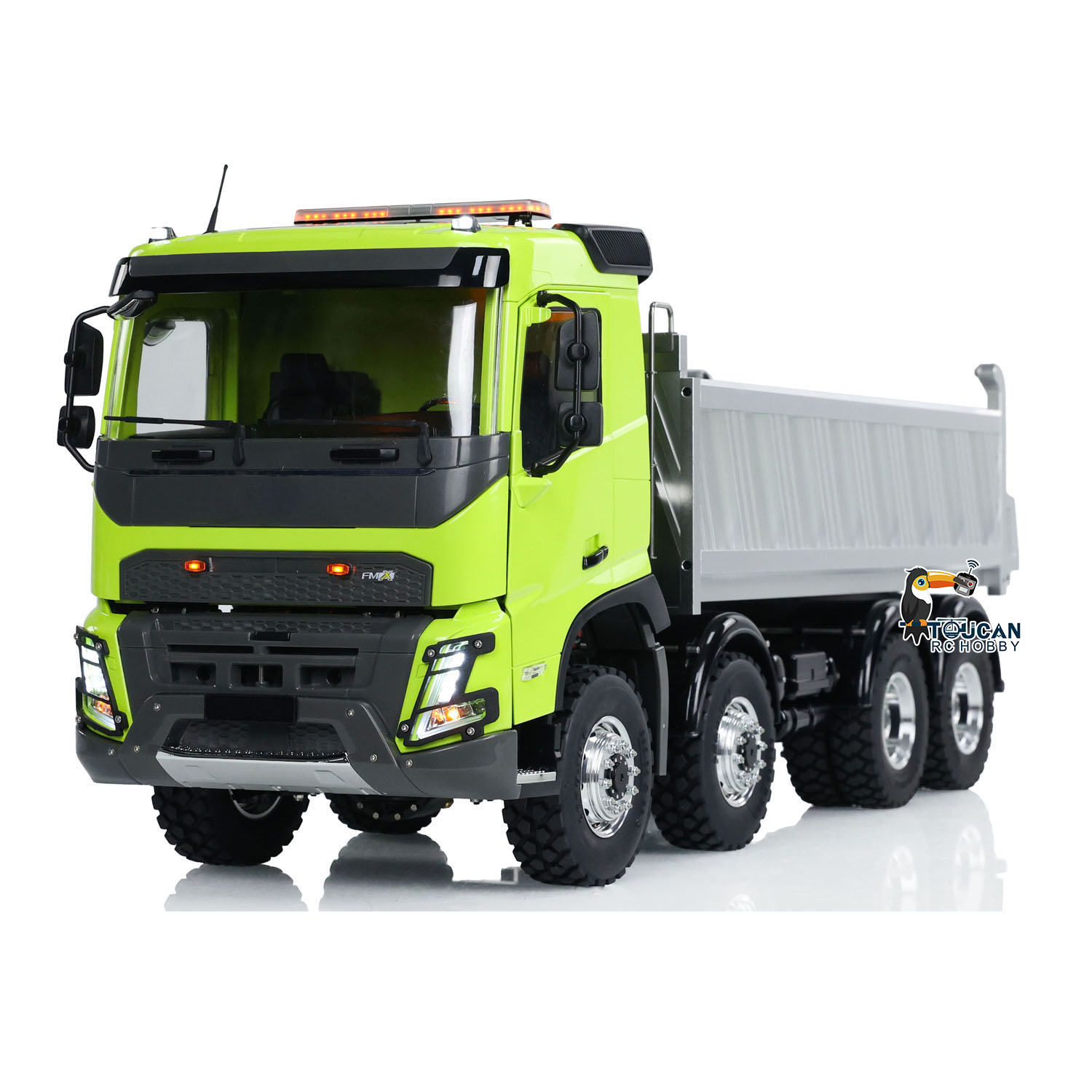 Özelleştirilmiş 8X8 1/14 LESU  - Rc Hobby Dump Truck incelemesi ve fiyatı