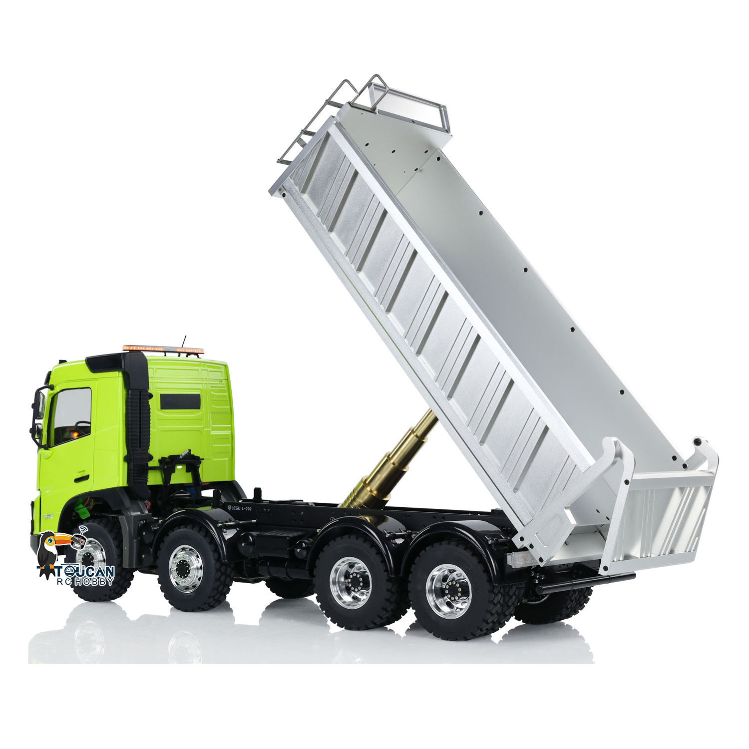 Özelleştirilmiş 8X8 1/14 LESU  - Rc Hobby Dump Truck incelemesi ve fiyatı