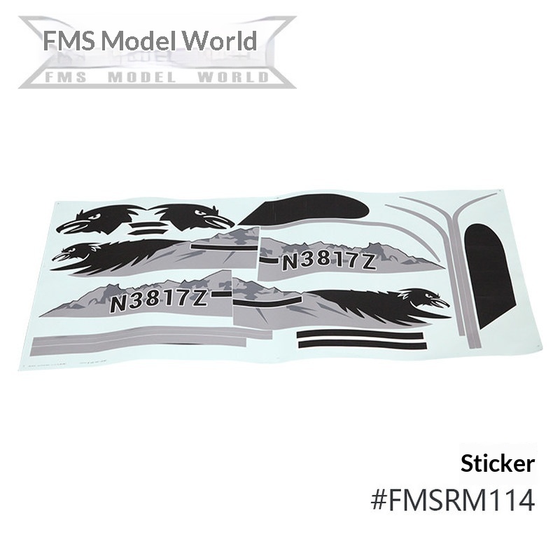 FMS RC Uçak Çıkartmaları 1700m - Rc Hobby & Maskinservice I Eskilstuna incelemesi ve fiyatı