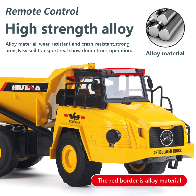 1/18 Rc Kamyon Damper Huina 15 - Rc Hobby Grade Truck incelemesi ve fiyatı