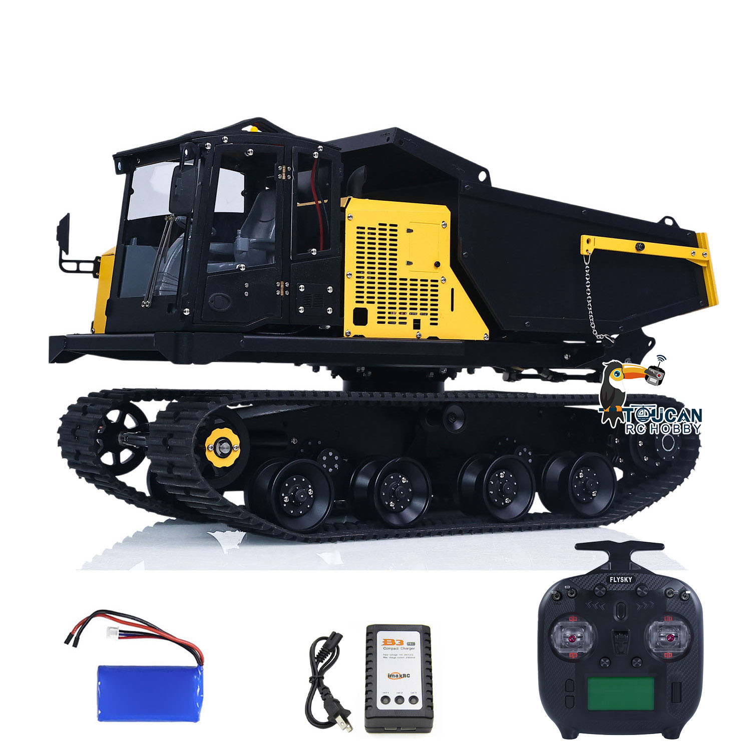 WKLC 1/14 Metal Hidrolik RC Da - Rc Hobby Dump Truck incelemesi ve fiyatı