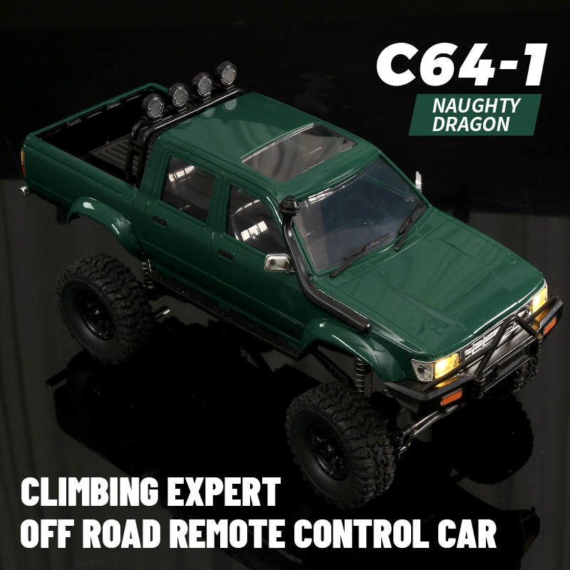 Tam Ölçekli WPL C64 4WD Tırman - Rc Hobby Grade Truck incelemesi ve fiyatı