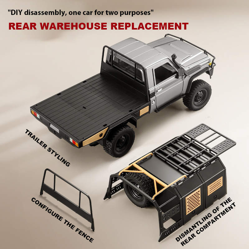 MN82S LC79 2.4G 1/12 Tam Ölçek - Rc Hobby Grade Truck incelemesi ve fiyatı