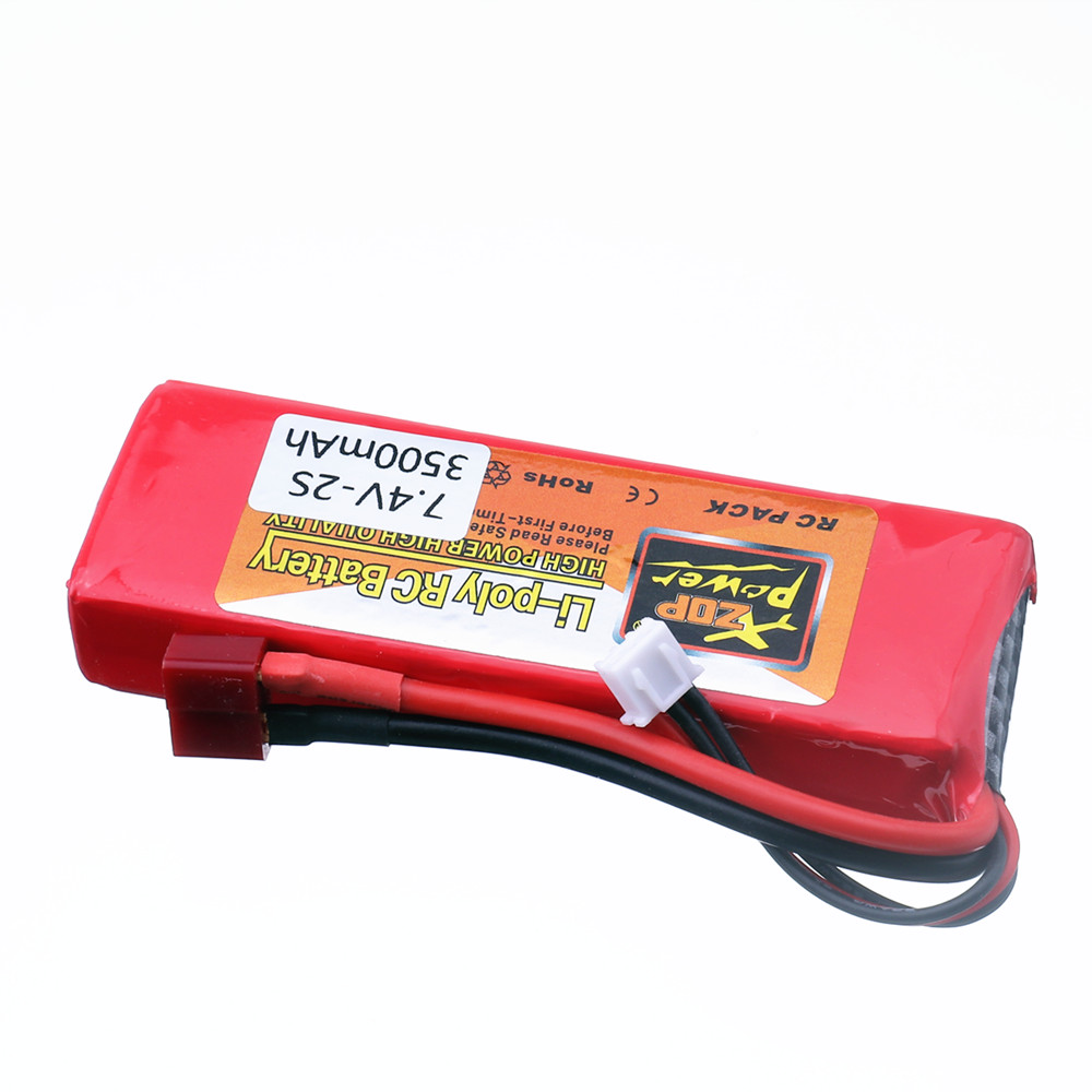Lipo pil 2S T fiş ile 7.4V 350 - Rc Hobby Parts incelemesi ve fiyatı