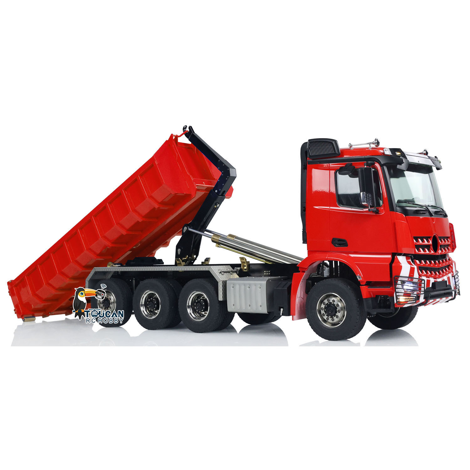 1/14 8x8 RC Hidrolik Tam Dampe - Rc Hobby Dump Truck incelemesi ve fiyatı