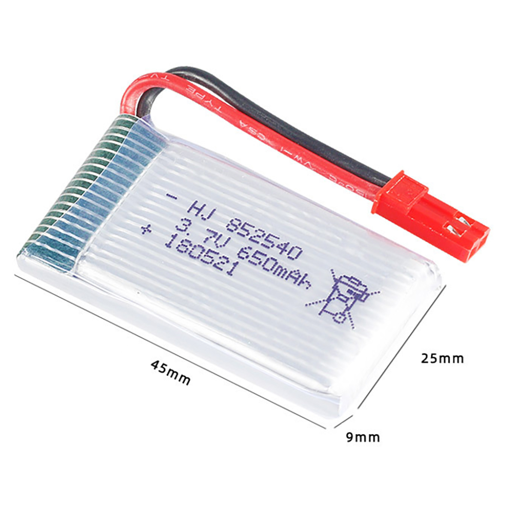 3.7v 650mAh 852540 Lipo pil +  - Rc Hobby Parts incelemesi ve fiyatı