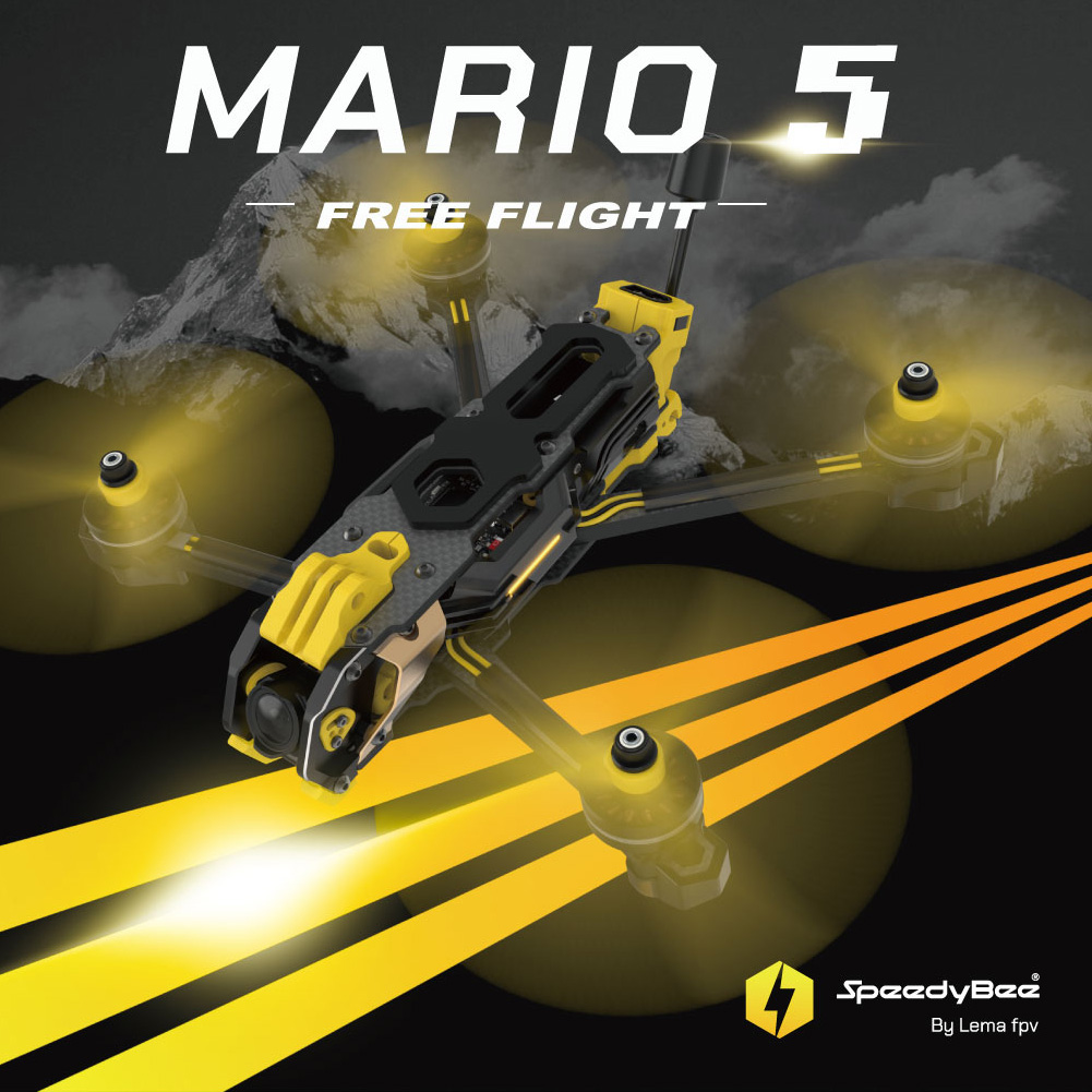 SpeedyBee Mario 5 Çerçeve 5 in - Rc Hobby Fly Store incelemesi ve fiyatı