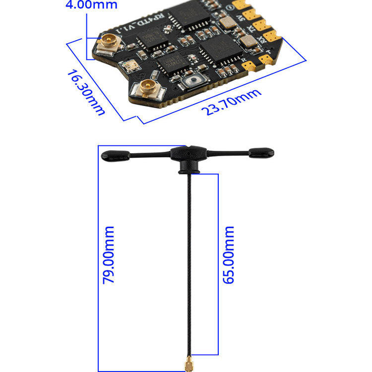 RadioMaster RP4TD ExpressLRS 2 - Rc Hobby Fly Store incelemesi ve fiyatı
