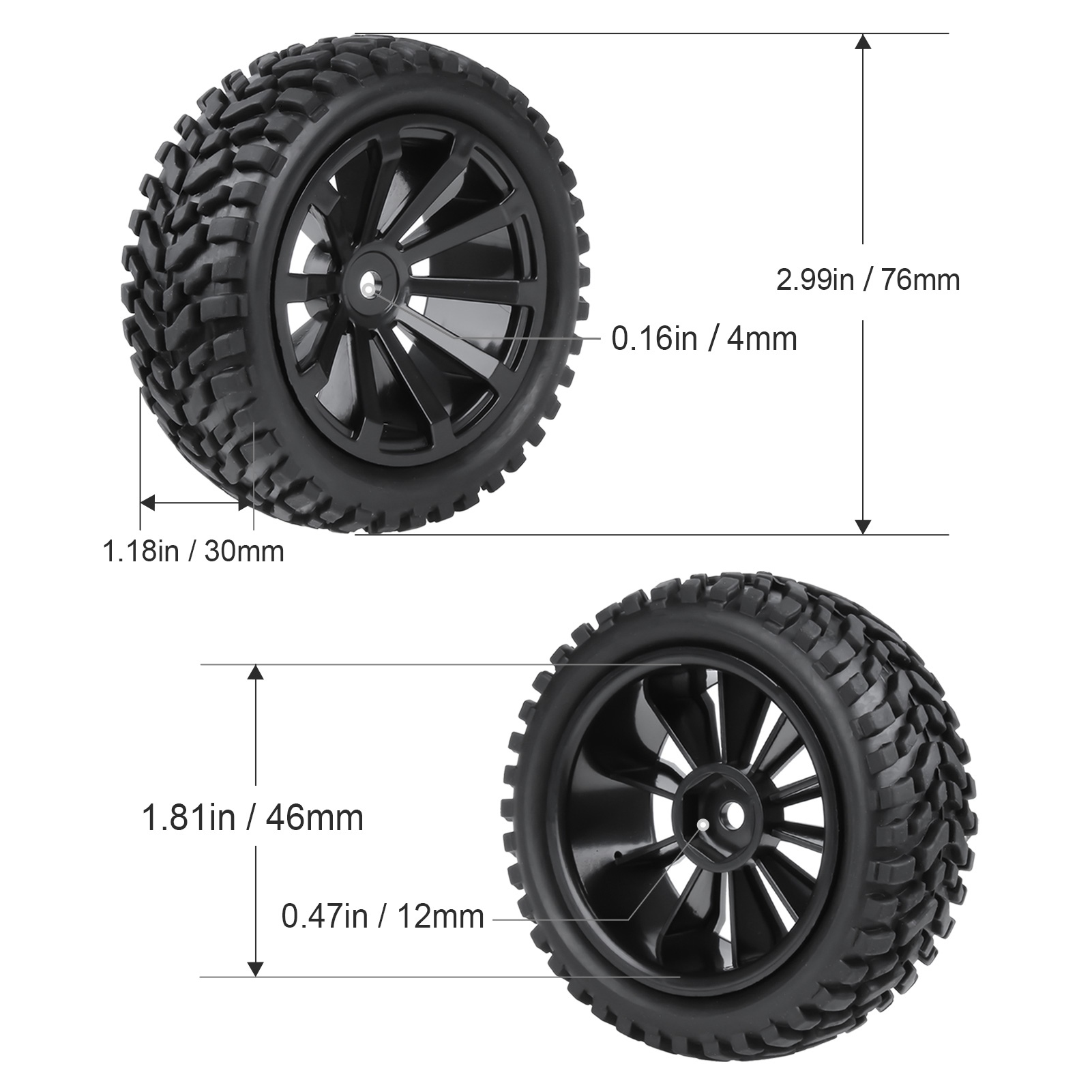 HobbyPark Dış Çapı 2,99 inç /  - Rc Tire Foam Insert incelemesi ve fiyatı