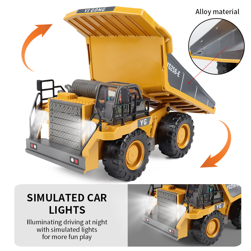 ZWN 2.4G uzaktan kumanda ekska - Rc Hobby Grade Truck incelemesi ve fiyatı