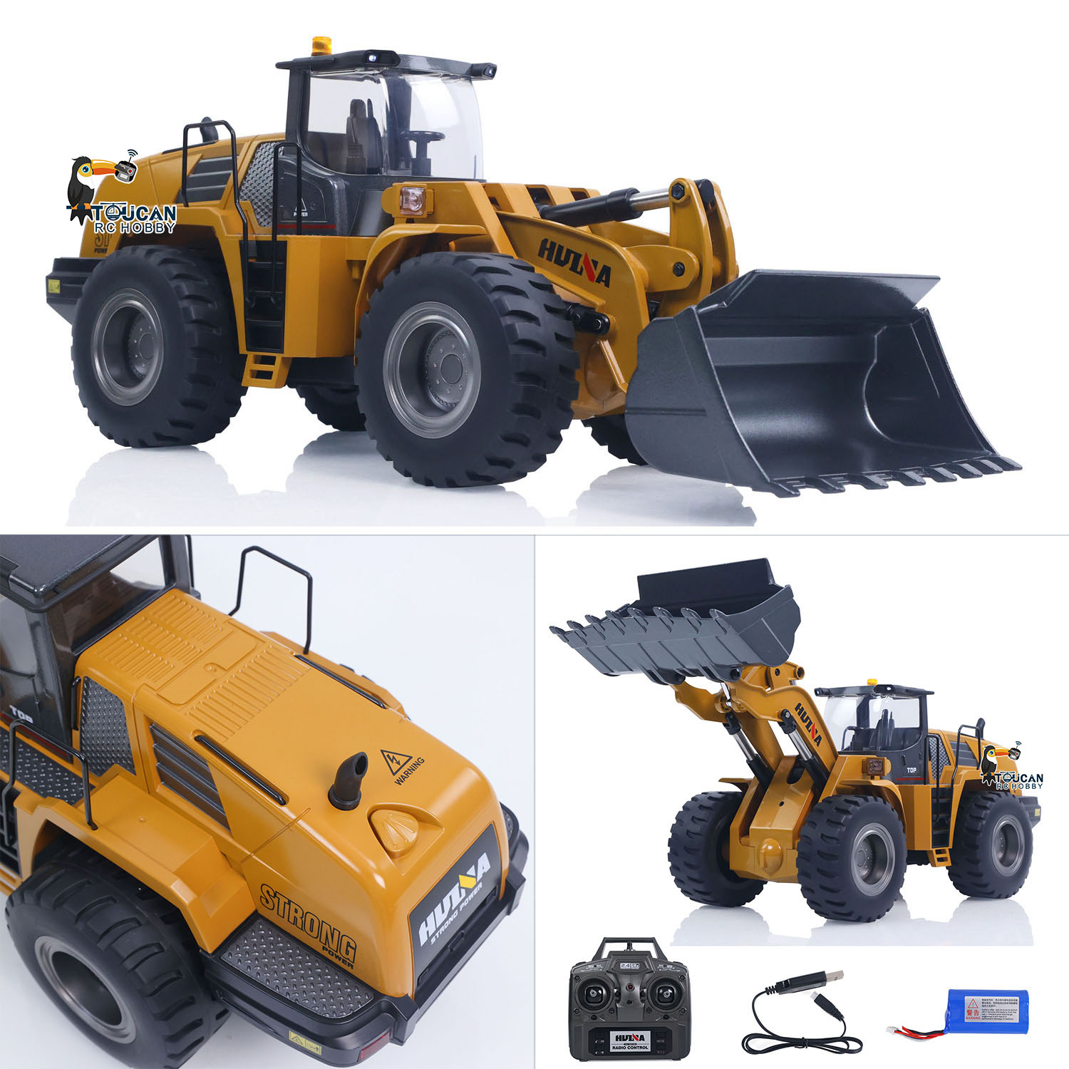HUINA 1583 Yükseltme RTR 1/14  - Rc Hobby Grade Truck incelemesi ve fiyatı
